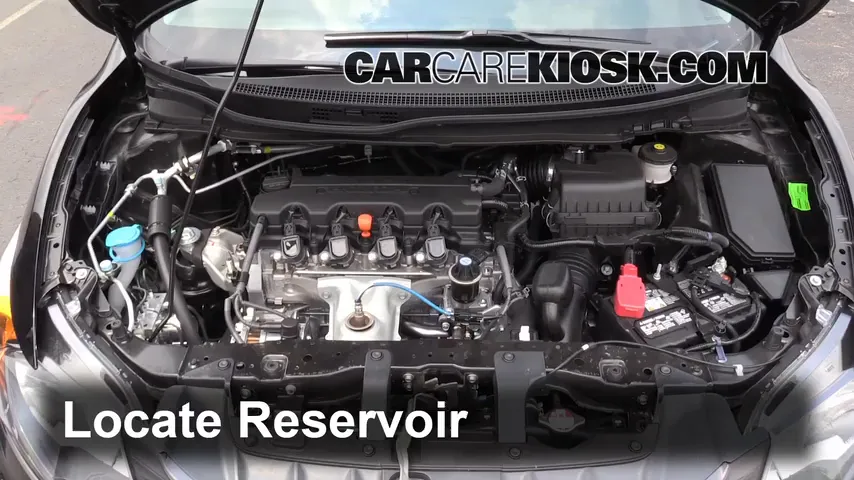 2015 Honda Civic LX 1.8L 4 Cyl. Coupe Windshield Washer Fluid